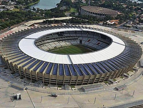 Governador Magalhães Pinto, poznatiji kao Mineirão, najveći je stadion u saveznoj državi, a gradio se od 1959. do 1965.