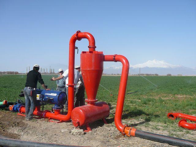 Filtração em sistemas de irrigação > Como se resolve o