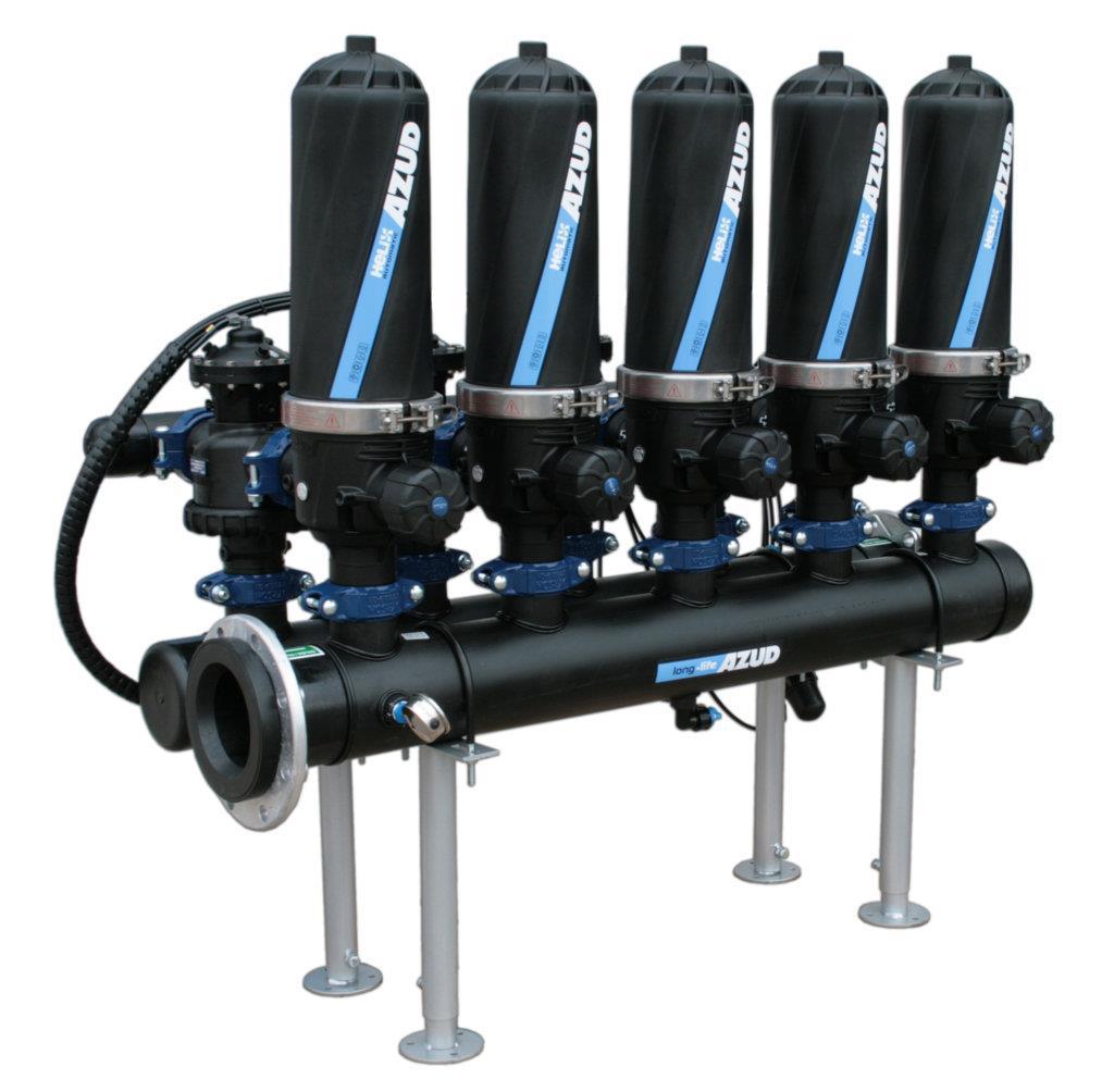 Filtração em sistemas de irrigação > Água e sua interação com o sistema > Definições Equipamento de filtração