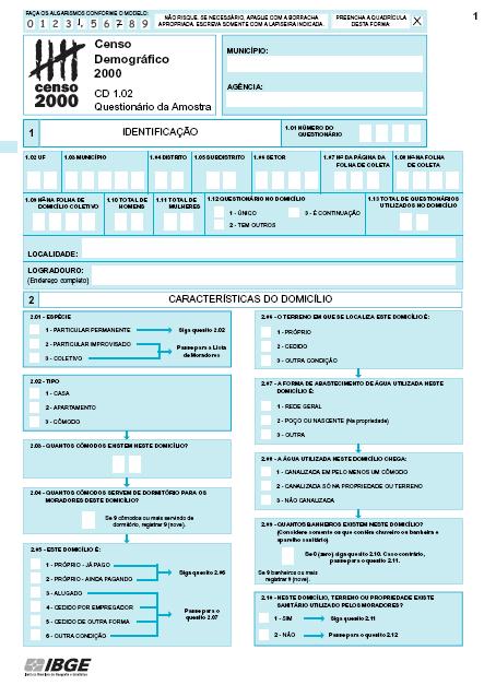 Áreas de ponderação: definidas por grupos mutuamente exclusivos de setores, considerando os níveis geográficos mais detalhados da base operacional, como forma de atender a demandas por informações em