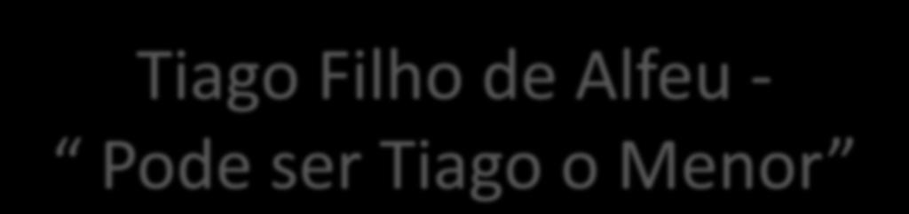 2º Tiago André; Filipe; Bartolomeu; Mateus; Tomé; Tiago, filho de Alfeu; Tadeu; Simão, o zelote, Marcos 3:18 Algumas mulheres estavam observando de