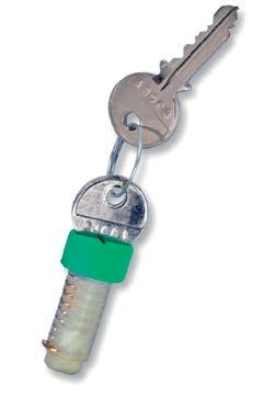 cacifos / lockers Ref: C4 Canhão AQUA Para substituição nas fechaduras de moeda e standard. AQUA Cylinder Lock To replace the standard and coin locks.