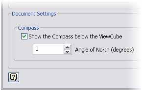 9. Para editar as opções do ViewCube: Clique com o botão direito do mouse no ViewCube. Clique em Options.