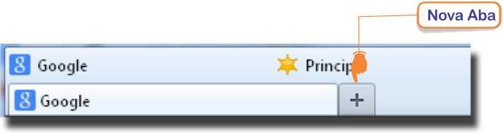 Navegação com Guias A navegação com guias é um recurso que permite a abertura de vários sites em uma única janela do navegador.
