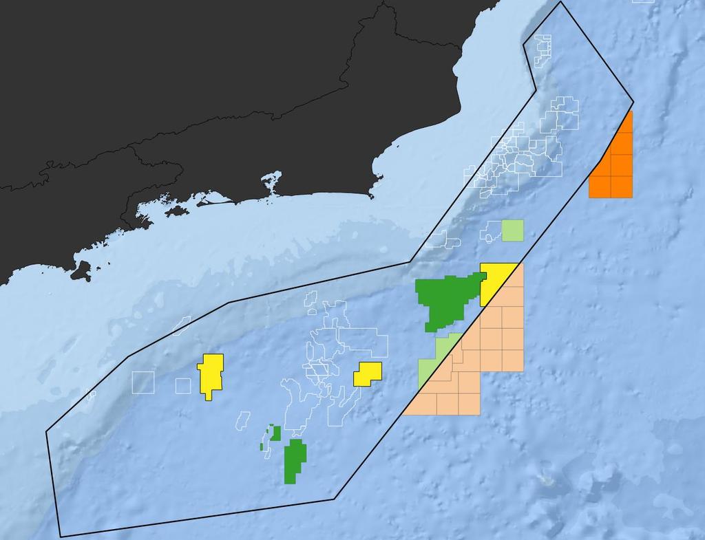 ATUAÇÃO SELETIVA NA AQUISIÇÃO DE NOVAS ÁREAS EXPLORATÓRIAS 2017 MS PAR-T-175 SP Parcerias estratégicas Investimento de R$ 2,9 bilhões na aquisição de 10 novos blocos exploratórios em 2017 Dois Irmãos