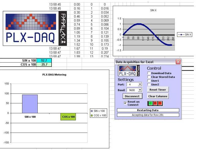 PLX-DAQ : Interface Arduino e Excel O programa PLX-DAQ está