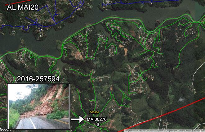 Figura 31 Mapa Geoelétrico e diagrama