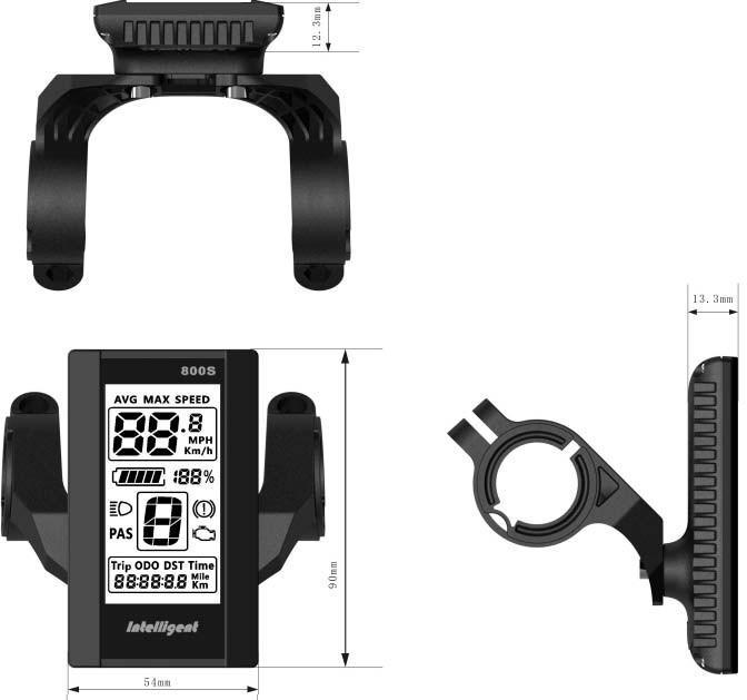 5 Características Adequado para baixa temperatura,max -30. Designer ergonômico de botão externo fácil de operar.