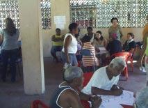 construção de um posto de saúde; Construção de uma creche no espaço que foi doado à comunidade pela Igreja (a que existe está fechada); Construção de