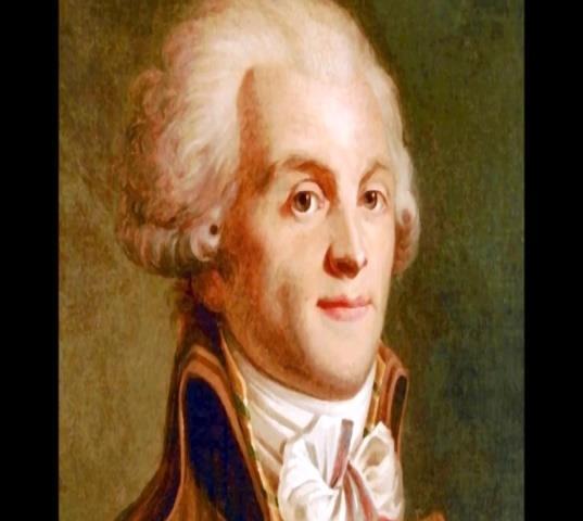 Robespierre (1758-1794) foi um político, revolucionário radical francês. Deputado na Assembleia Nacional e líder do Clube Jacobino. Popularmente conhecido como o "incorruptível".