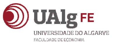 Universidade do Algarve. A Direção de Curso deferirá todas as propostas que cumpram os padrões de eigência acima referidos.