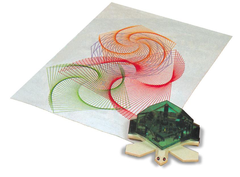 Módulo turtle Vamos fazer programas que desenham usando o módulo turtle: o programa controla um robot virtual (tartaruga); desloca-se para frente, para trás e roda sobre si próprio; usa