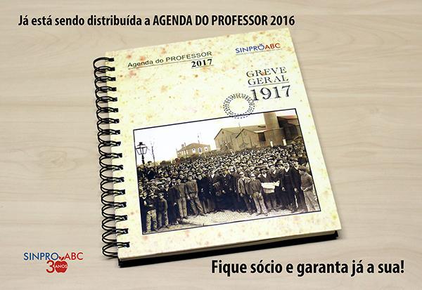 Agenda do professor tem como tema 100 anos da greve geral no