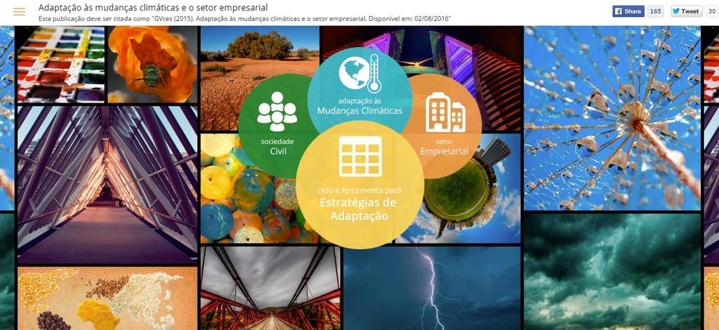 Publicação: Adaptação à Mudança do Clima Setor Empresarial e