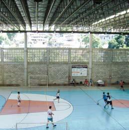 Deck da Floresta (Ensino Médio); Brinquedoteca Jardim Interno; Espaços para