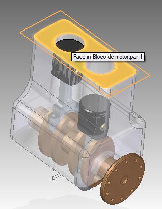 34. No menu "PMI", e, no submenu Model View, clique em Section : Este comando tem a finalidade de criar