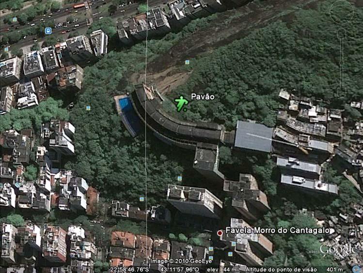 observados pelo Google Earth: Figura 3-1- Lagoa Rodrigo de Freitas: