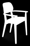 6 inches 830mm 450mm 523mm 467mm Cadeira com Braços London London Chair with Arms Silla con