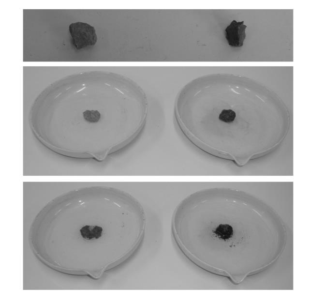 3 Impregnação O teste é feito com os sólidos menores que 0,42 mm e, que passam na # 40; pode ser usada uma parte da amostra reduzida preparada para os ensaios de limites de consistência.