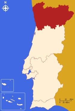 REGIÃO NORTE DE PORTUGAL 3,7 milhões de pessoas 3 Universidades + vários Politécnicos 124.