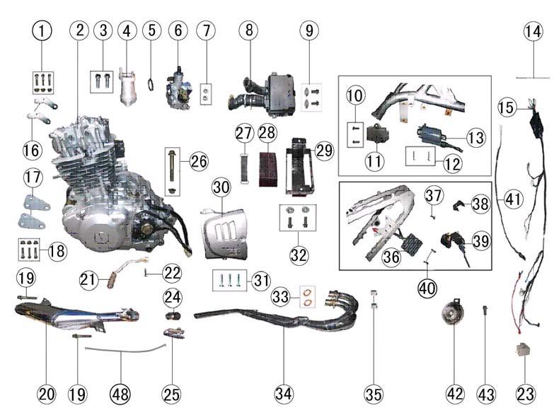 1 JUR-90080-00 PARAFUSO 3 2 JUR-M1100-00 MOTOR COMPLETO 1 3 JUR-90025-00 PARAFUSO 2 4 JUR-M3585-00 COLETOR DE ADMISSÃO 1 5 JUR-17313-00 JUNTA, COLETOR DE ADMISSÃO 1 6 JUR-13750-00 CONJUNTO CARBURADOR