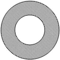 Geometria Gilberto Gualberto 9º 0/1/017 ATIVIDADE DE AVALIAÇÃO FINAL 1. A figura abaixo apresenta duas circunferências concêntricas, uma de raio m e outra de raio 4 m.