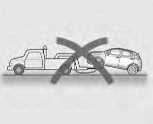 Black plate (49,1) Cuidados com o veículo 10-49 A rebocagem com duas rodas fora do solo não é adequada e pode causar danos ao veículo.