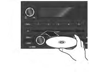 Black plate (31,1) Sistema de conforto e conveniência 7-31 Ordem de reprodução de arquivos de música Reprodução de CD/MP3 Botões/controles principais (9) Botão CD/AUX Selecione o reprodutor de CD ou