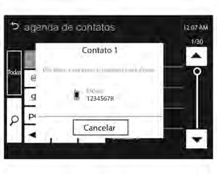 Black plate (103,1) Sistema de conforto e conveniência 7-103 3. Use o teclado para inserir o nome que deseja pesquisar.