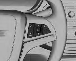 Consulte Sistema de Airbag na página 3-15 O sistema conforto e conveniência pode ser usado pelos controles do volante.