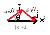 x = cos θ i sin θ j y = sin θ i + cos θ j Assim, a equação matricial fica: [ x θ sin θ y ] = [cos sin θ cos θ ] [i j ] cos θ Portanto, a matriz de cossenos diretores é [ sin θ transforma a base i j k