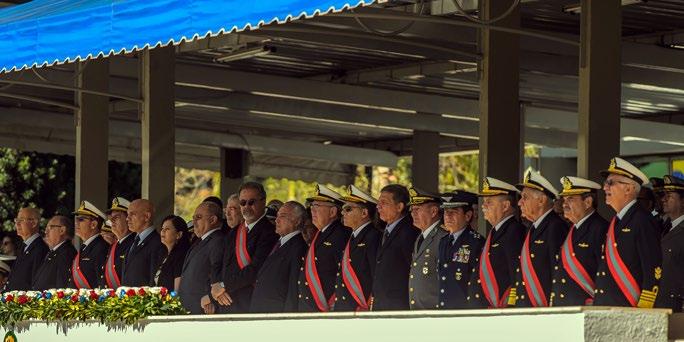 3 Presidente Michel Temer participa da cerimônia alusiva ao 152º aniversário da Batalha Naval do Riachuelo, data magna da Marinha O Presidente da República, Michel Temer, o Ministro da Defesa, Raul