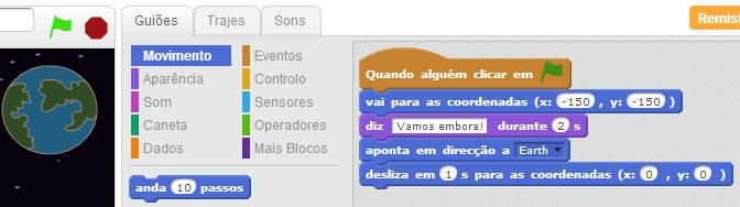 código, de modo que o código seja exatamente o mesmo que na imagem acima.