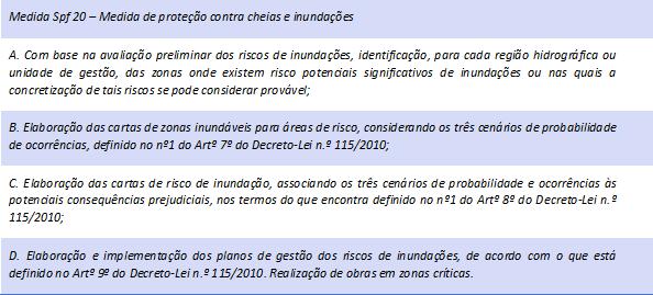 QSiGA 14 Inundações Objetivos a alcançar Promover o ordenamento das áreas ribeirinhas sujeitas a inundações e a definição de critérios de regularização e conservação da rede