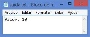 Exemplo 3 FILE *entrada, *saida; entrada = fopen( entrada1.