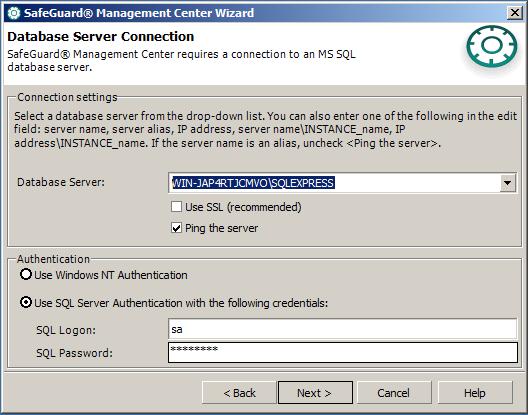 Observação 2: Caso não aparecer a opção para definir a senha, reinicie o servidor Nota: É necessário possuir o Service Pack 1 instalado, conforme observação informada anteriormente. 4.