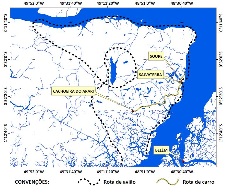 38 Figura 16. Mapa evidenciando as rotas de avião e carro. 5.2.2. COLETA DO SEDIMENTO Os testemunhos de sedimentos foram coletados através de um amostrador russo (ver COHEN et al., 2005b).