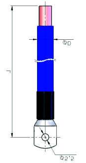 7.29 - Cabo de Ligação dos Pantógrafos 200A e 400A Componente utilizado para os pantógrafos de 200A e pantógrafos duplos de 400A O cabo