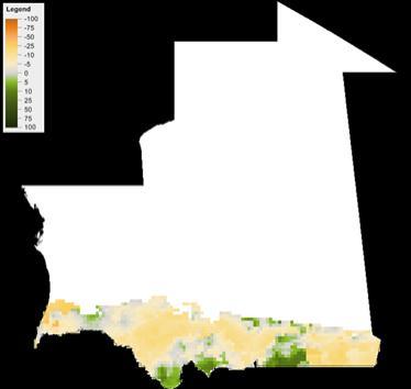 Senegal em Agosto (consultar o Mapa 5). Níger (época agrícola de 2014): A época agrícola no Níger estende-se de Maio a Outubro.