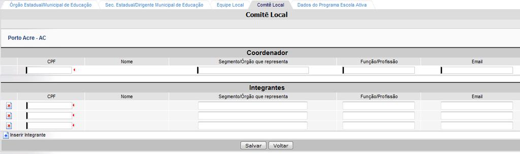 técnico-administrativo das escolas; representante dos conselhos escolares; representante do Conselho Municipal de Educação (quando houver).