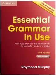 ISBN: 9781316500200 Gramática (será utilizada até o 9º EF); ESSENTIAL GRAMMAR IN USE (sem respostas) Raymond Murphy, Helen Naylor.