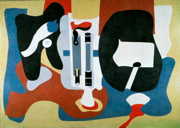 Arshile Gorky Mechanics of Flying, from