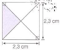 DE FIXAÇÃO 10. Qual é a área de um quadrado cujo perímetro é igual a 5 cm? 11.