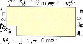 Exemplo 1: Calcule a área do retângulo abaixo. Sol.: A = b. h A = 1,5. 6 A = 75 cm Exemplo : Quanto mede a altura de um retângulo, cuja base é igual a 6 cm e a área é igual a 364 cm :? Sol.: A = b. h 364 = 6.