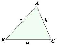 onde: a, b e c são as medidas dos lados do triângulo e s é