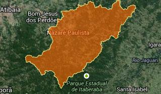 3. CARACTERIZAÇÃO DO MUNICÍPIO DE NAZARÉ PAULISTA 3.1. Aspectos Regionais e Demografia Nazaré Paulista é um município do estado de São Paulo.