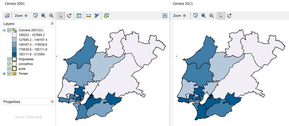 De acordo com os dados provisórios do CENSOS 2011, a população cresceu, na última década, 5,29% em toda a Região de Lisboa e Vale do Tejo (RLVT).
