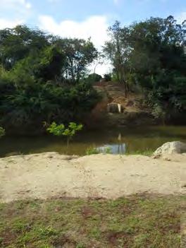 Imagem(3) Descrição(3): Local da travessia sob o Rio Pirajibu Imagem(4) Descrição(4): Chegada
