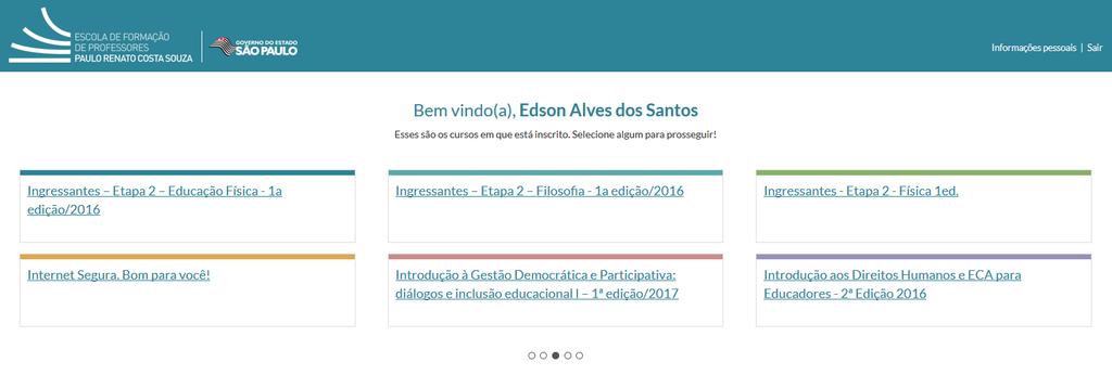 Atenção, cursista! Algumas funções fundamentais do AVA-EFAP são exibidas em janelas pop-up (telas que aparecem sobre a tela principal que você está acessando).