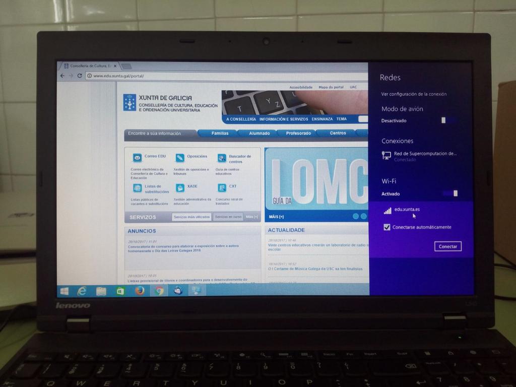 Unicamente se é un ordenador de uso persoal Acceso ás propiedades da rede edu.xunta.es 7.